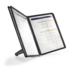 Durable SHERPA SOHO Table 5 Display Panel System Black 554001