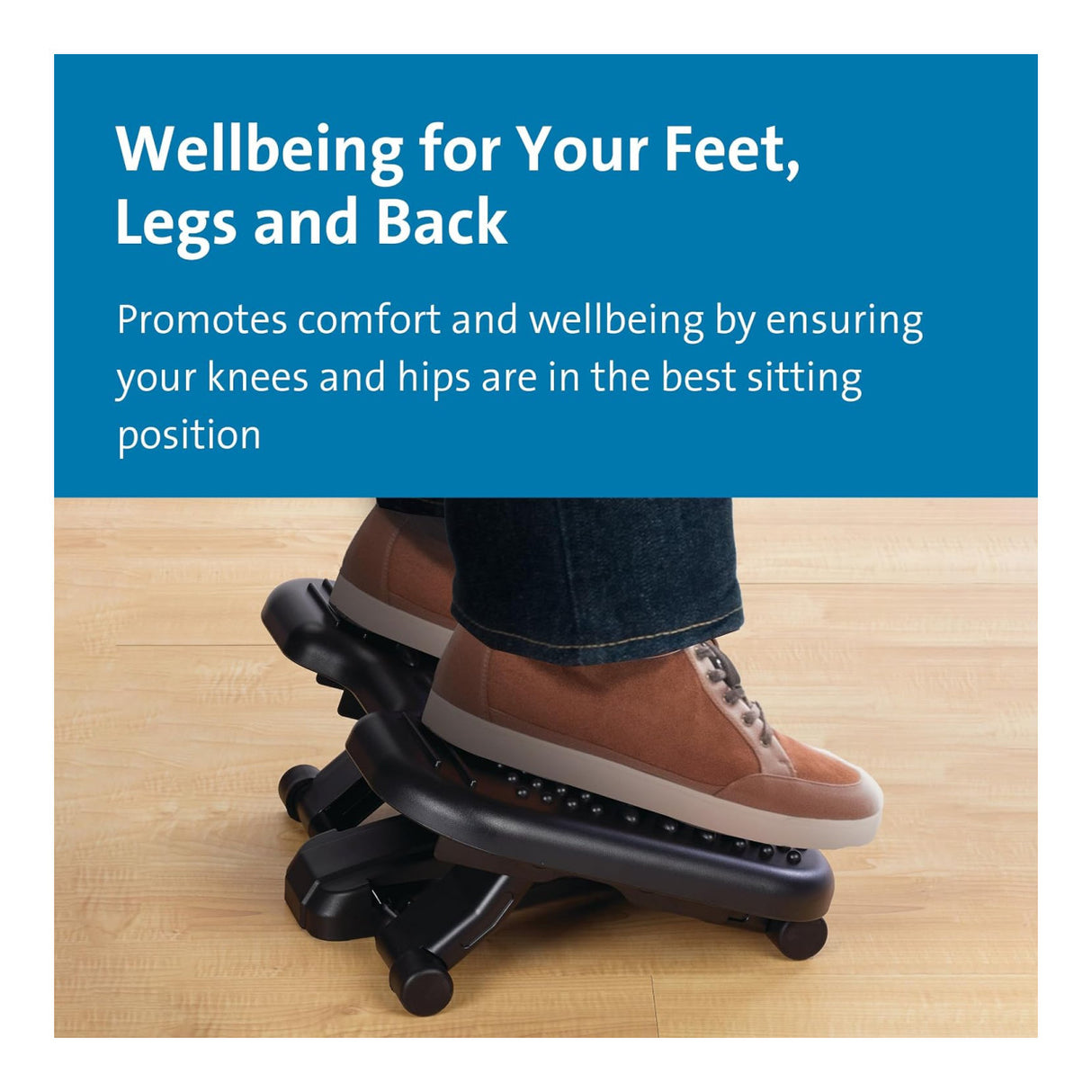 Kensington SoleMassage Footrest Grey 56155