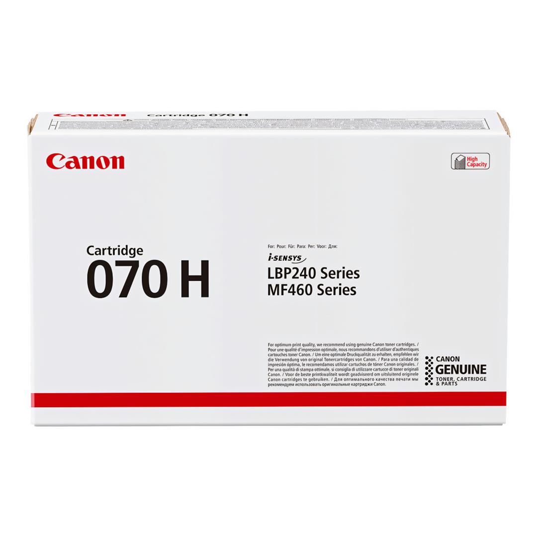 Canon 070H Black Toner Cartridge 10,200 Pages Original 5640C002-OPEN Single-pack (Open Box)
