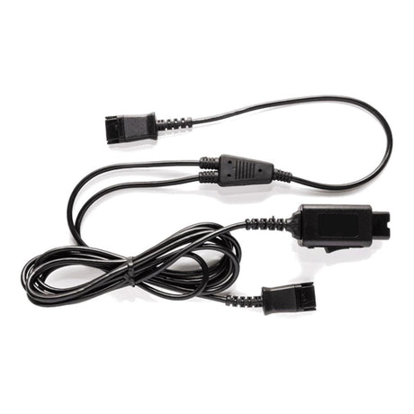 JPL BL-011+P QD to QD Training Split Cable with Quick Disconnect Black 575-099-010