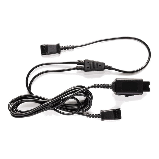 JPL BL-011+P QD to QD Training Split Cable with Quick Disconnect Black 575-099-010