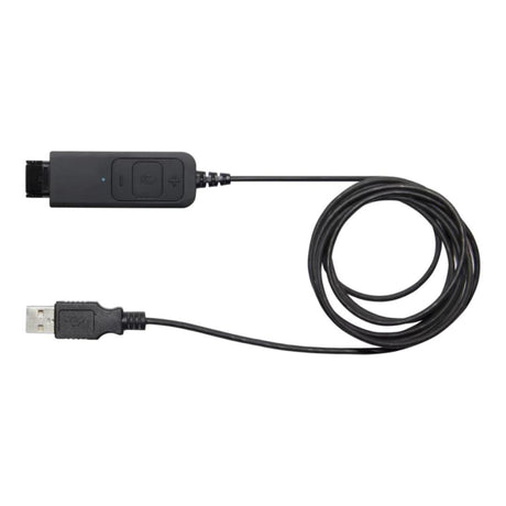 JPL BL-053+P USB 2.0 to PLX QD Headset Connection Cable Black 575-266-001