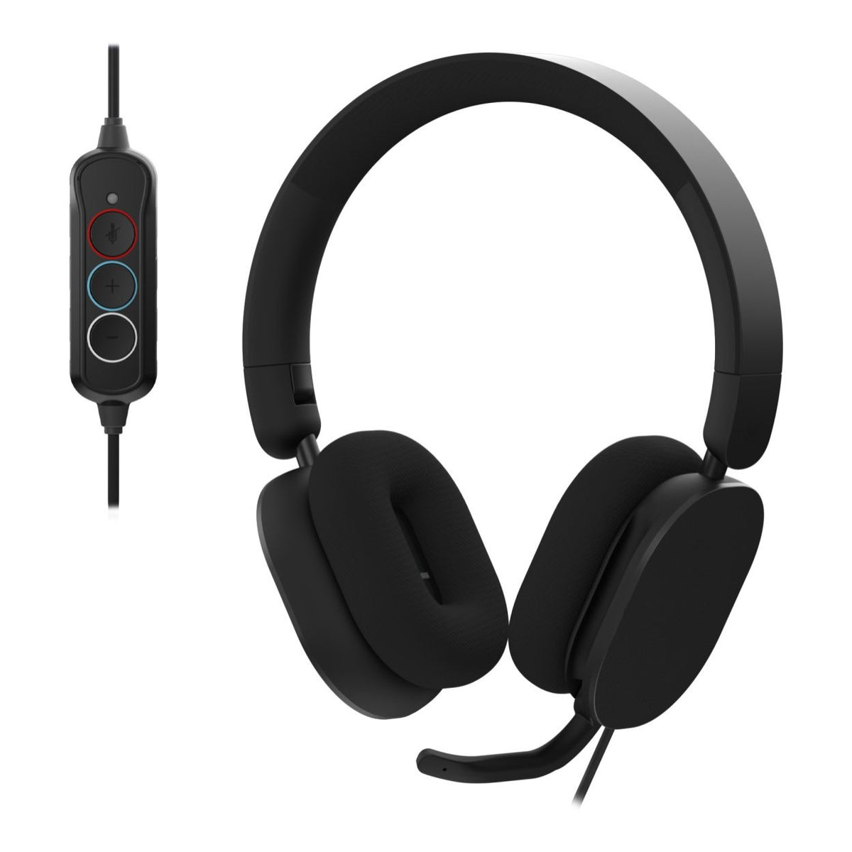 JPL Icon 110-UB3 3-Button Foldable Premium Stereo USB Headset 575-434-004