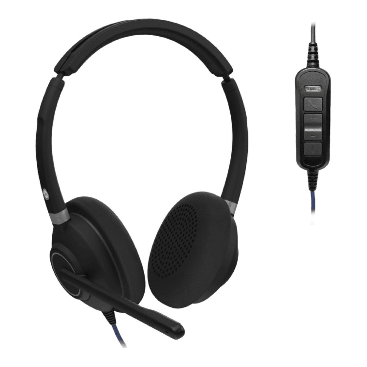 JPL Icon 120-UB4 4-Button Premium Stereo USB Headset 575-447-006