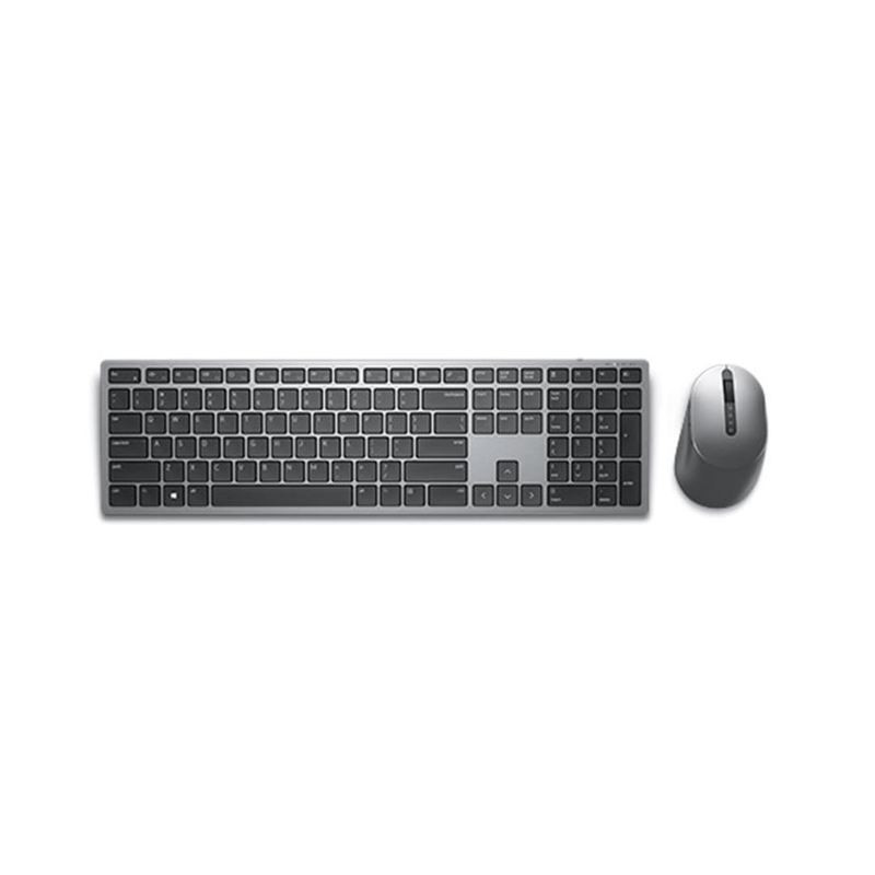 Dell KM7321W RF Wireless and Bluetooth QWERTY US International Keyboard and Mouse Combo Titan Grey (Open Box)