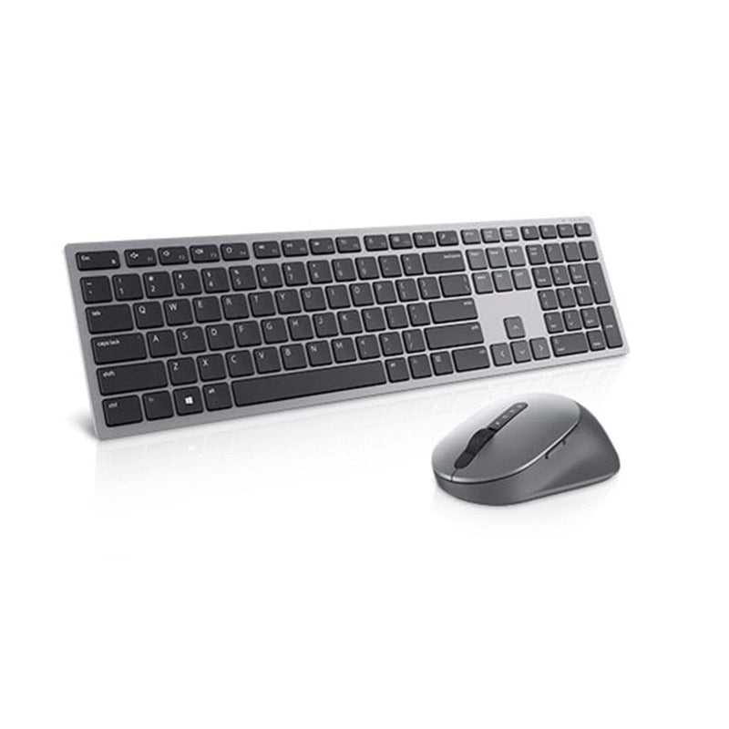 Dell KM7321W RF Wireless and Bluetooth QWERTY US International Keyboard and Mouse Combo Titan Grey (Open Box)