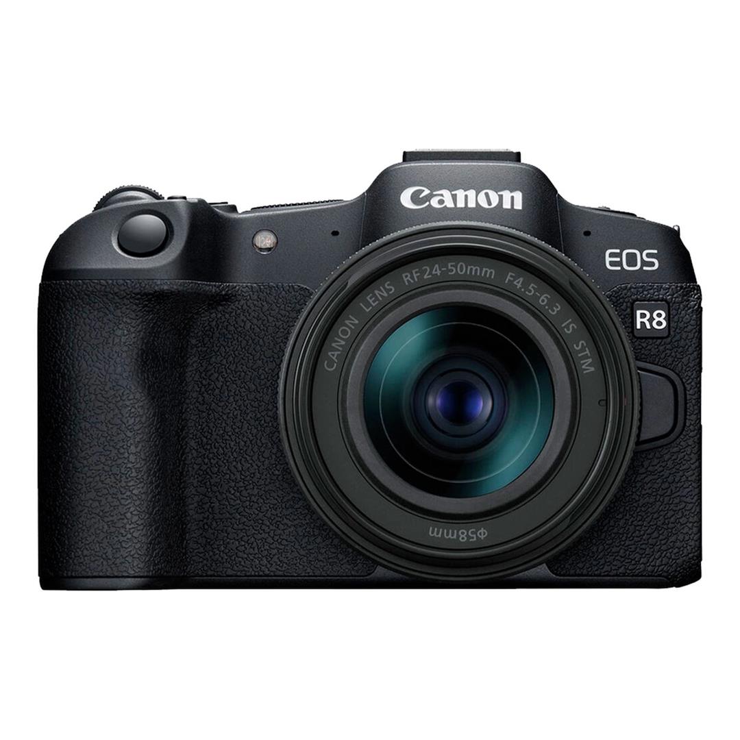 Canon EOS R8 24.2MP Full-Frame Camera with RF 24-50mm F4.5-6.3 IS STM Lens 5803C034