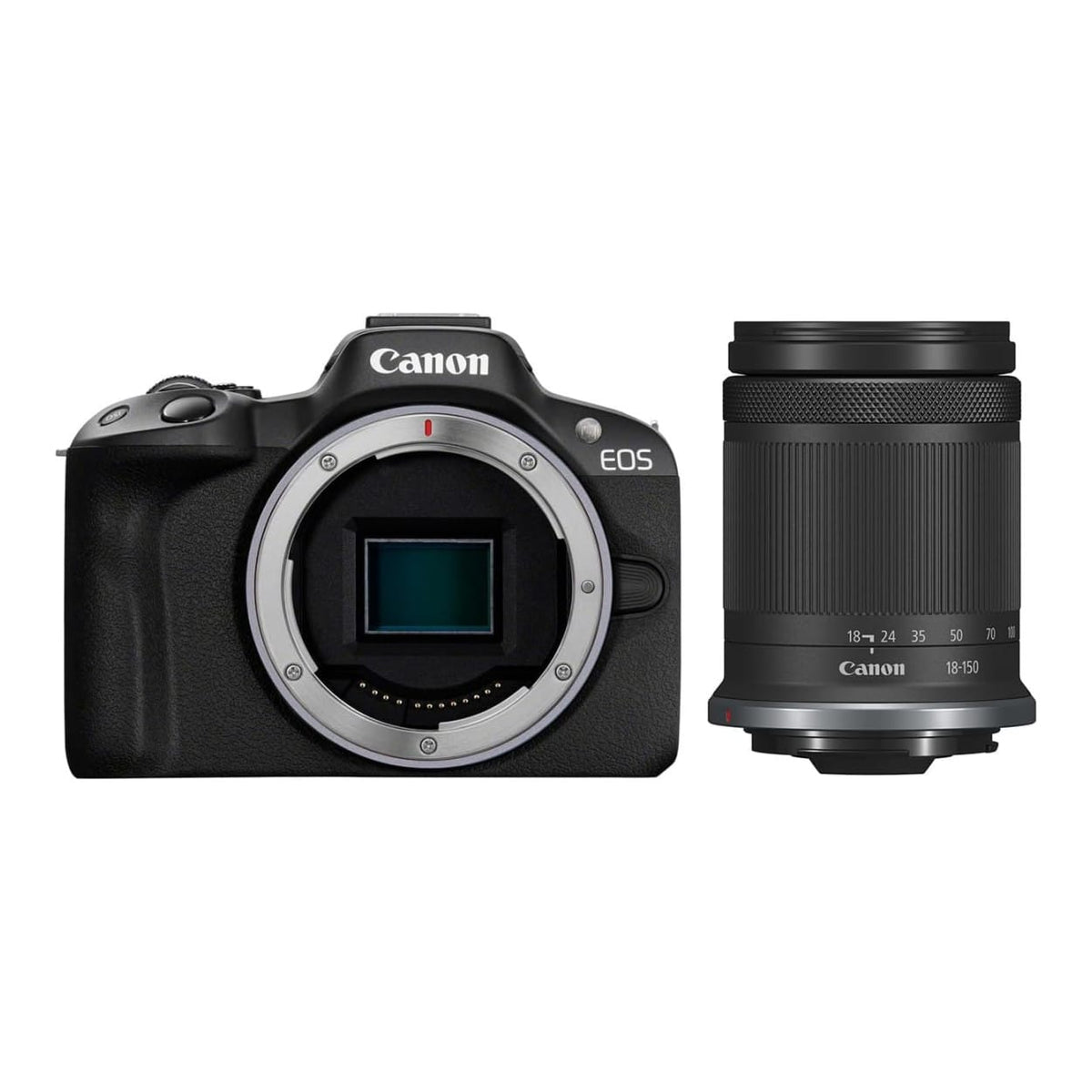 Canon EOS R50 24.2MP Camera with RF-S 18-150mm F3.5-6.3 IS STM Lens 5811C096