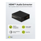 Goobay 4K 30Hz 1 to 2 HDMI Splitter 58480
