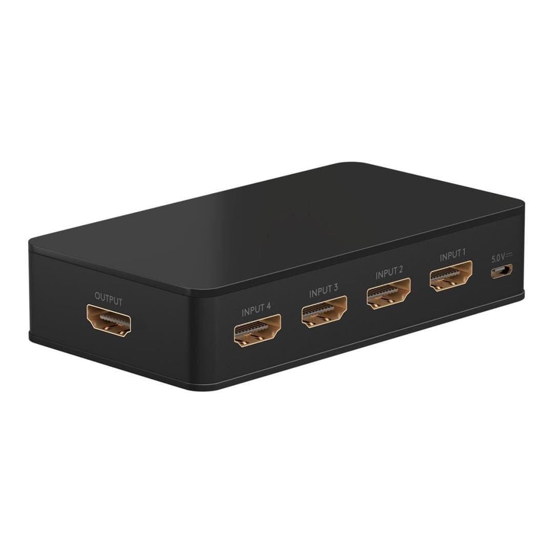 Goobay 4K 60Hz 4-to-1 HDMI Switch 58489