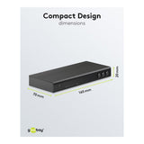 Goobay 4K 60Hz 4-to-1 with Audio Output HDMI Switch 58490