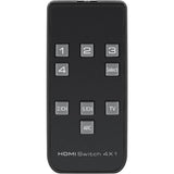 Goobay 60Hz 4-to-1 HDMI Switch with Audio Output 58490