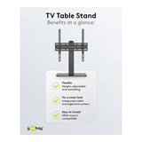 Goobay 32-inch to 55-inch Basic Fixed Tabletop TV and Monitor Stand 58524