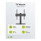 Goobay 32-inch to 55-inch Basic Fixed Tabletop TV and Monitor Stand 58524