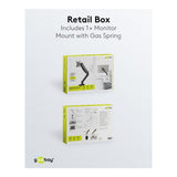Goobay 17-inch to 32-inch Monitor Mount with Gas Spring 58530
