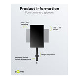 Goobay 17-inch to 32-inch Monitor Mount with Gas Spring 58530