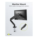 Goobay 17-inch to 32-inch Double Monitor Mount with Gas Spring 58531