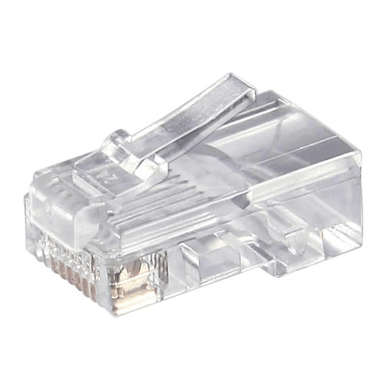 Goobay RJ45 Modular Plug for Round Cables 10-pack 58627