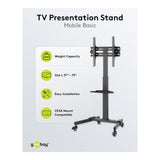 Goobay 37-inch to 70-inch Basic TV or Monitor Presentation Stand 59507