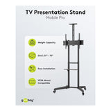 Goobay 37-inch to 70-inch Presentation Stand Pro for TVs and Monitors 59508