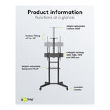 Goobay 37-inch to 70-inch Presentation Stand Pro for TVs and Monitors 59508