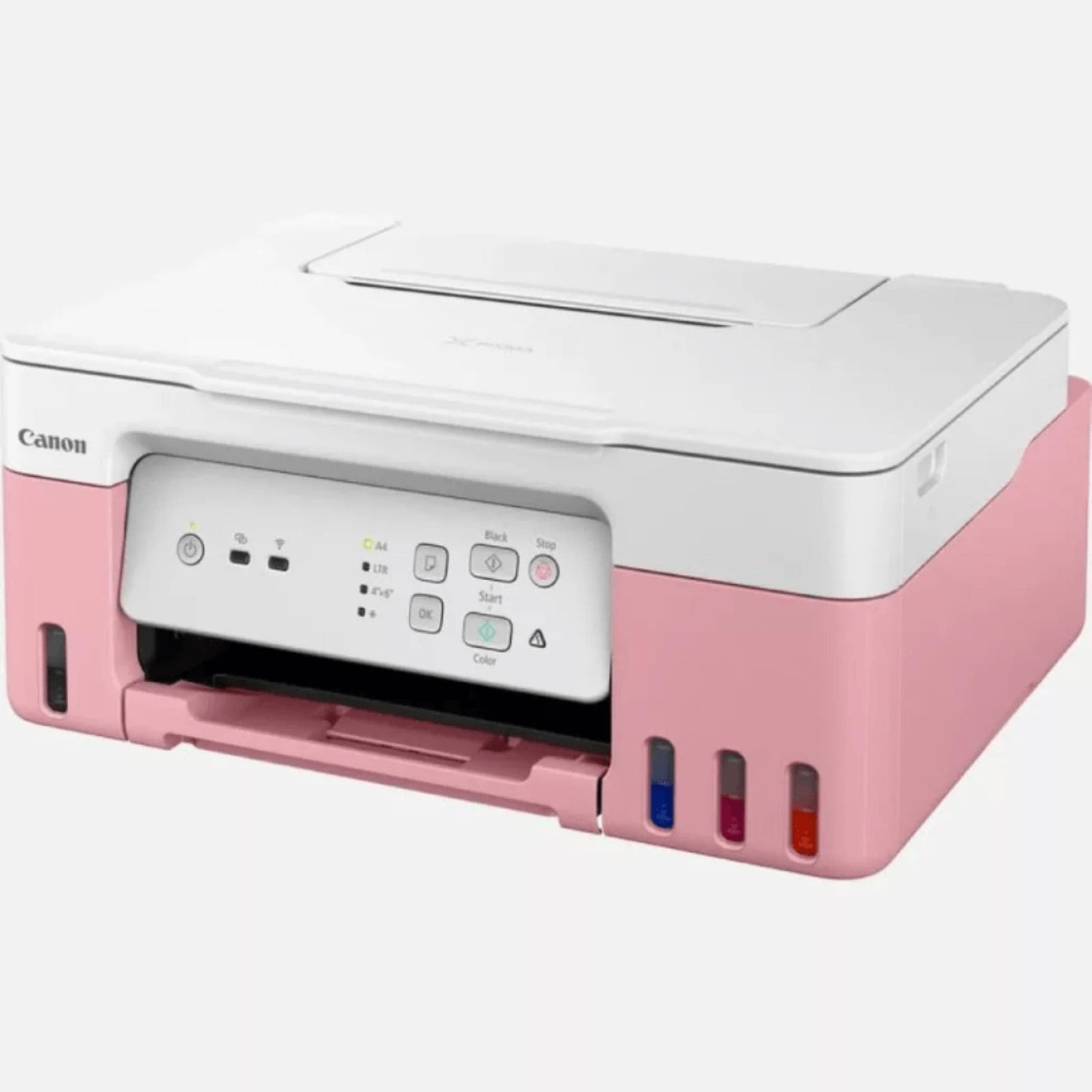 Canon Pixma G3430 MegTank 3-in-1 Multifunction Inkjet Printer Pink 598