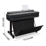 HP Designjet T630 Wi-Fi Inkjet Colour Large Format Printer 5HB11D