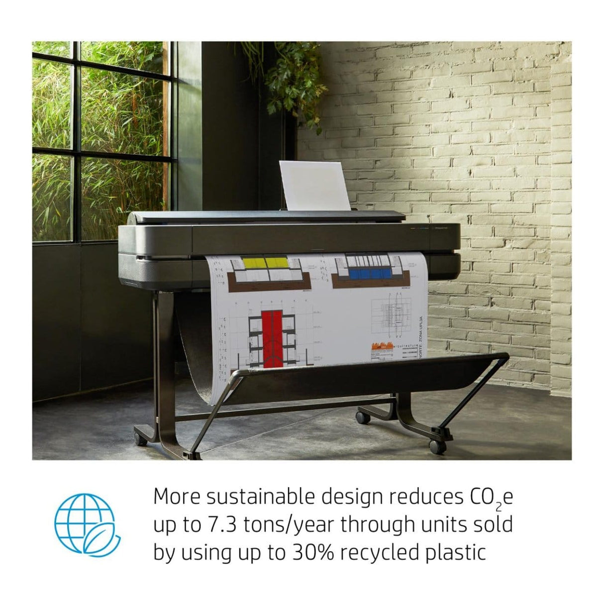 HP Designjet T630 Wi-Fi Inkjet Colour Large Format Printer 5HB11D