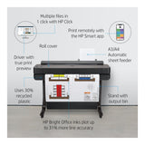 HP Designjet T630 Wi-Fi Inkjet Colour Large Format Printer 5HB11D