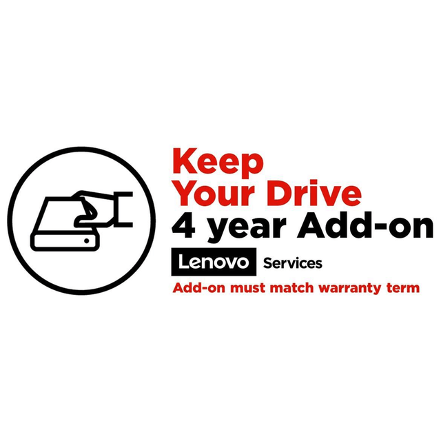 Lenovo 4-year Keep Your Drive Add-On Warranty for ThinkStation Desktops