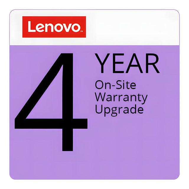 Lenovo 3-year to 4-year Onsite Warranty Upgrade 5WS0D81063