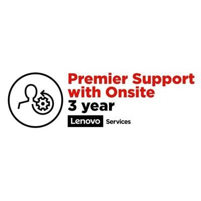 Lenovo 3-year Premier Support Upgrade from 3-year On-Site Warranty 5WS0U26647