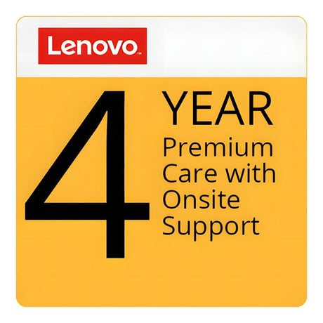 Lenovo 1-year Courier and Carry-in to 4-year Premium Care with Onsite Warranty Upgrade 5WS0W36567