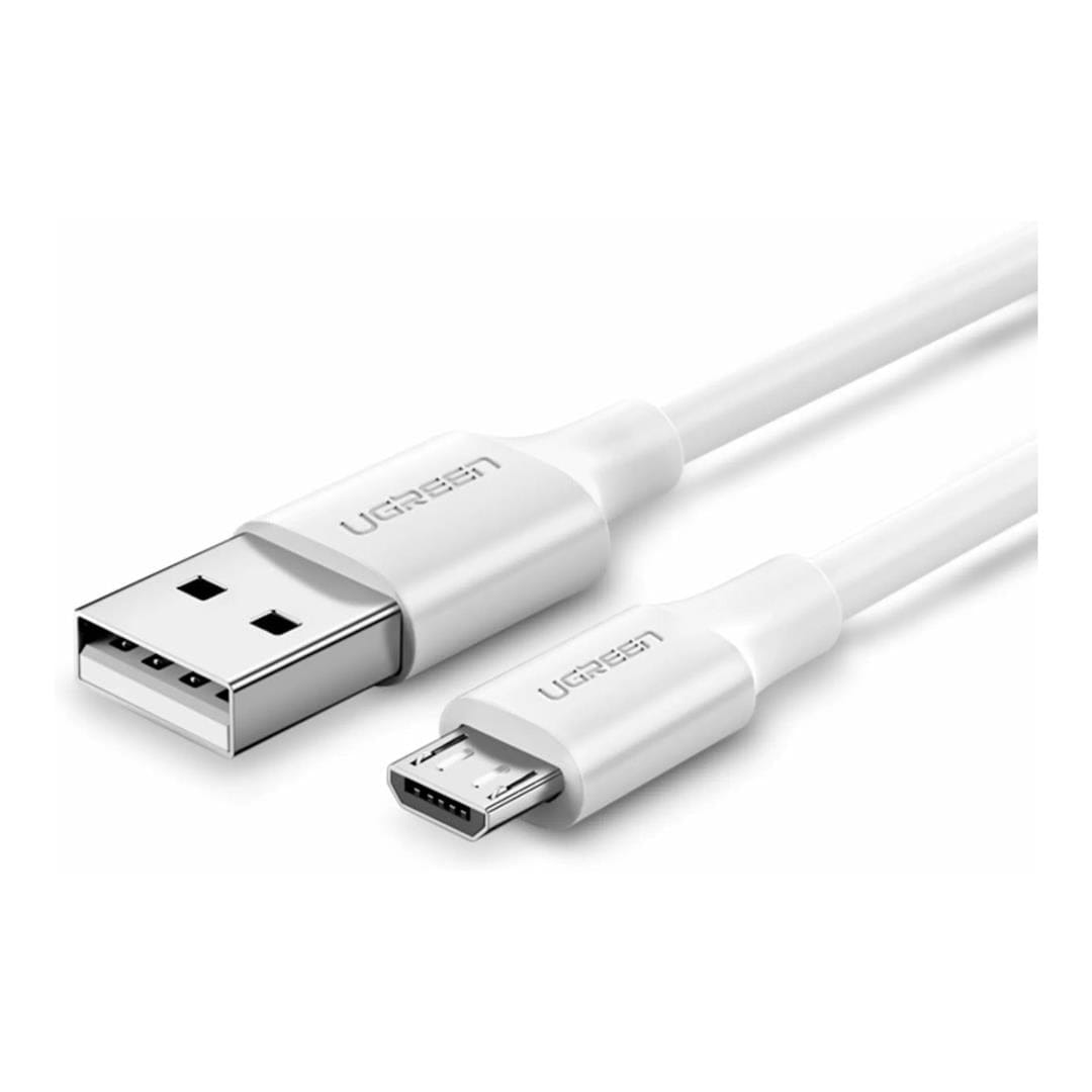 UGreen USB To Micro USB 1m Charging Cable White 60141