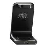 Goobay 3-in-1 Wireless Qi Charger Black 60217