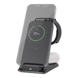 Goobay 3-in-1 Wireless Qi Charger Black 60217