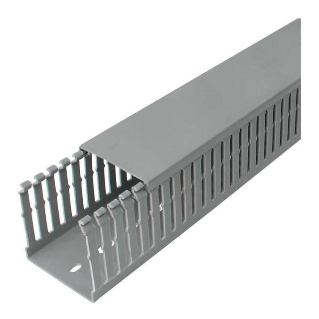 Hellermann Tyton 60x40mm Trunking Narrow Slot 2m 6040N