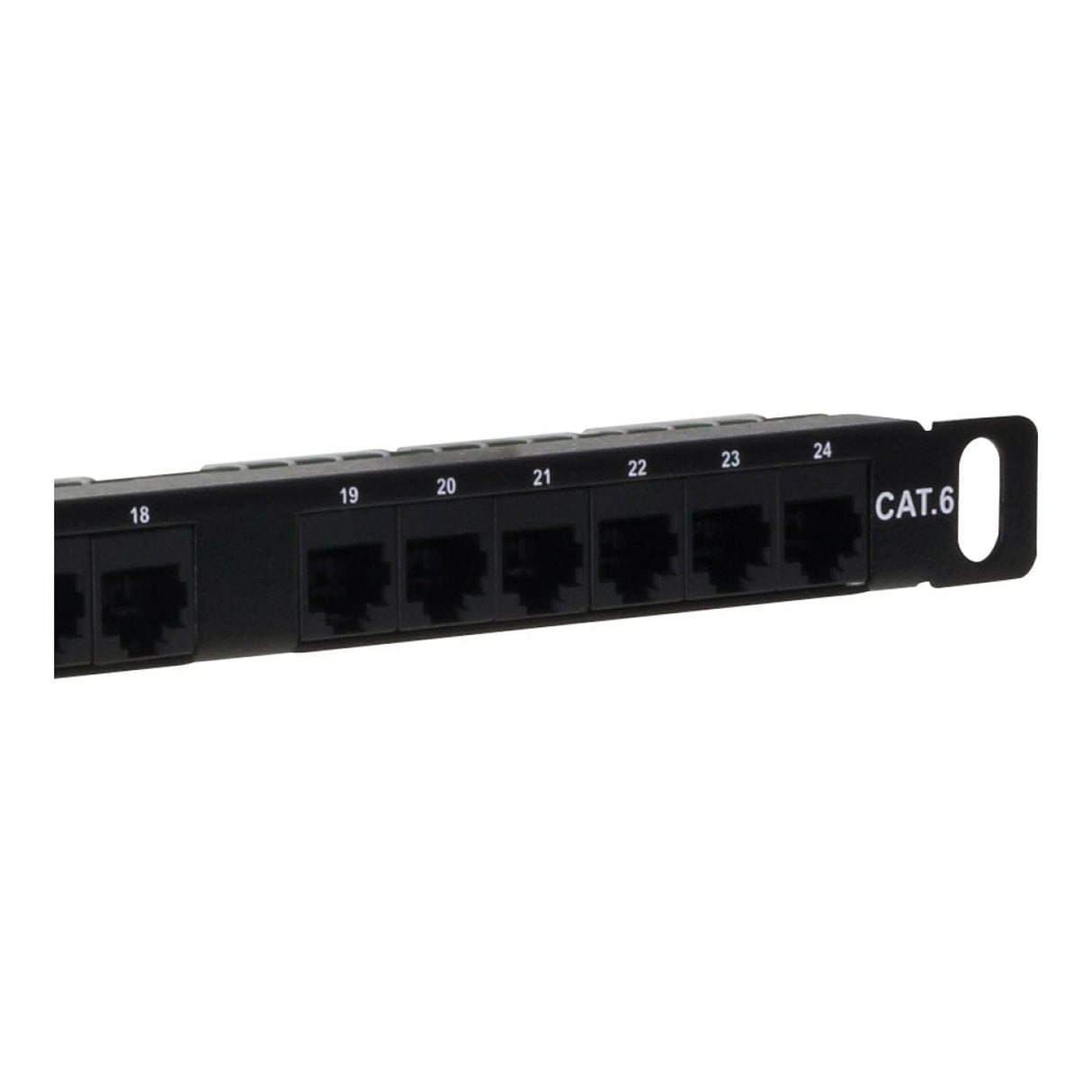 LinkQnet 0.5U Cat6 24-port Patch Panel 604420326