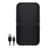 Goobay 15W Wireless Qi Fast Charging Mat Black 60471