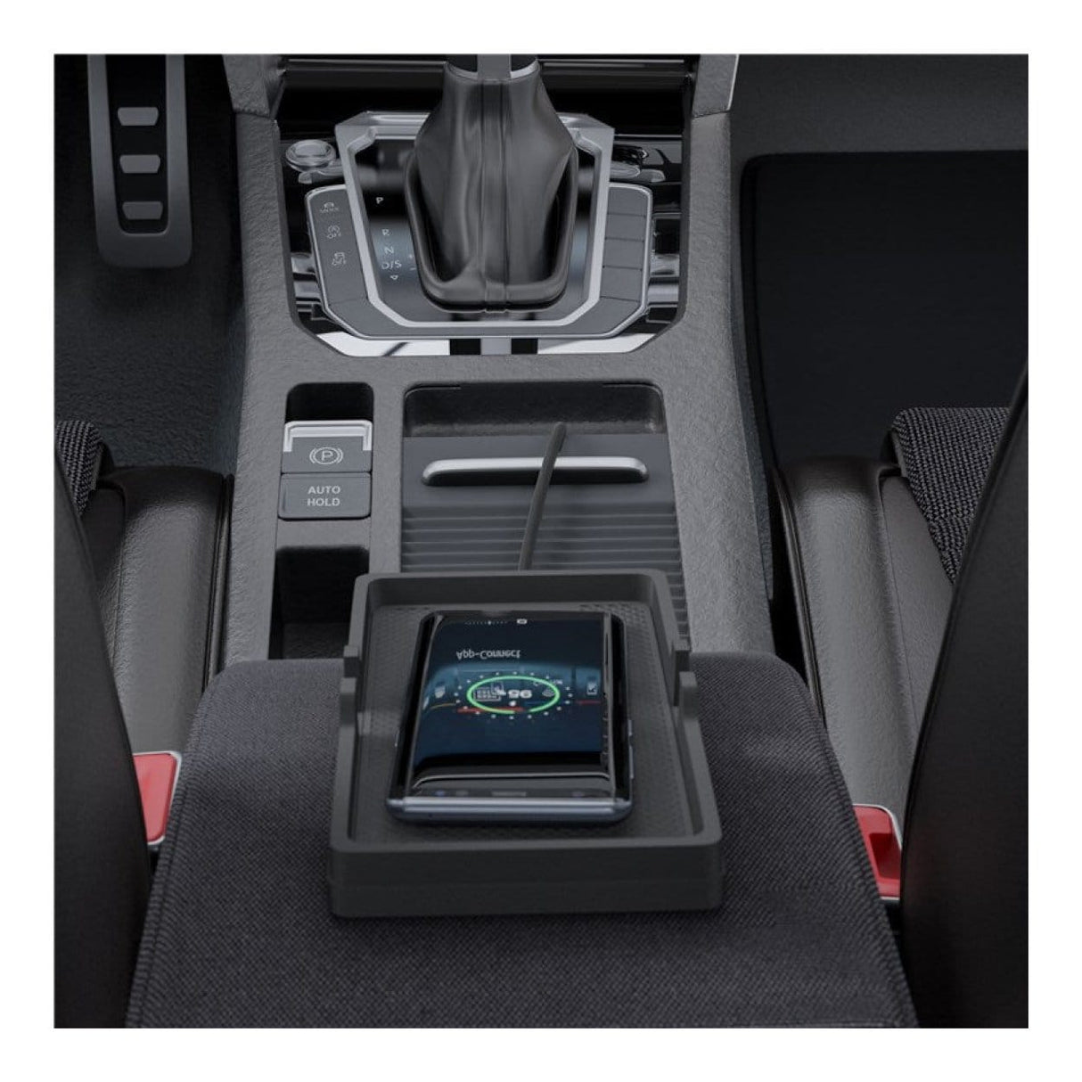 Goobay 15W Wireless Qi Fast Charging Mat Black 60471