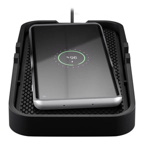 Goobay 15W Wireless Qi Fast Charging Mat Black 60471