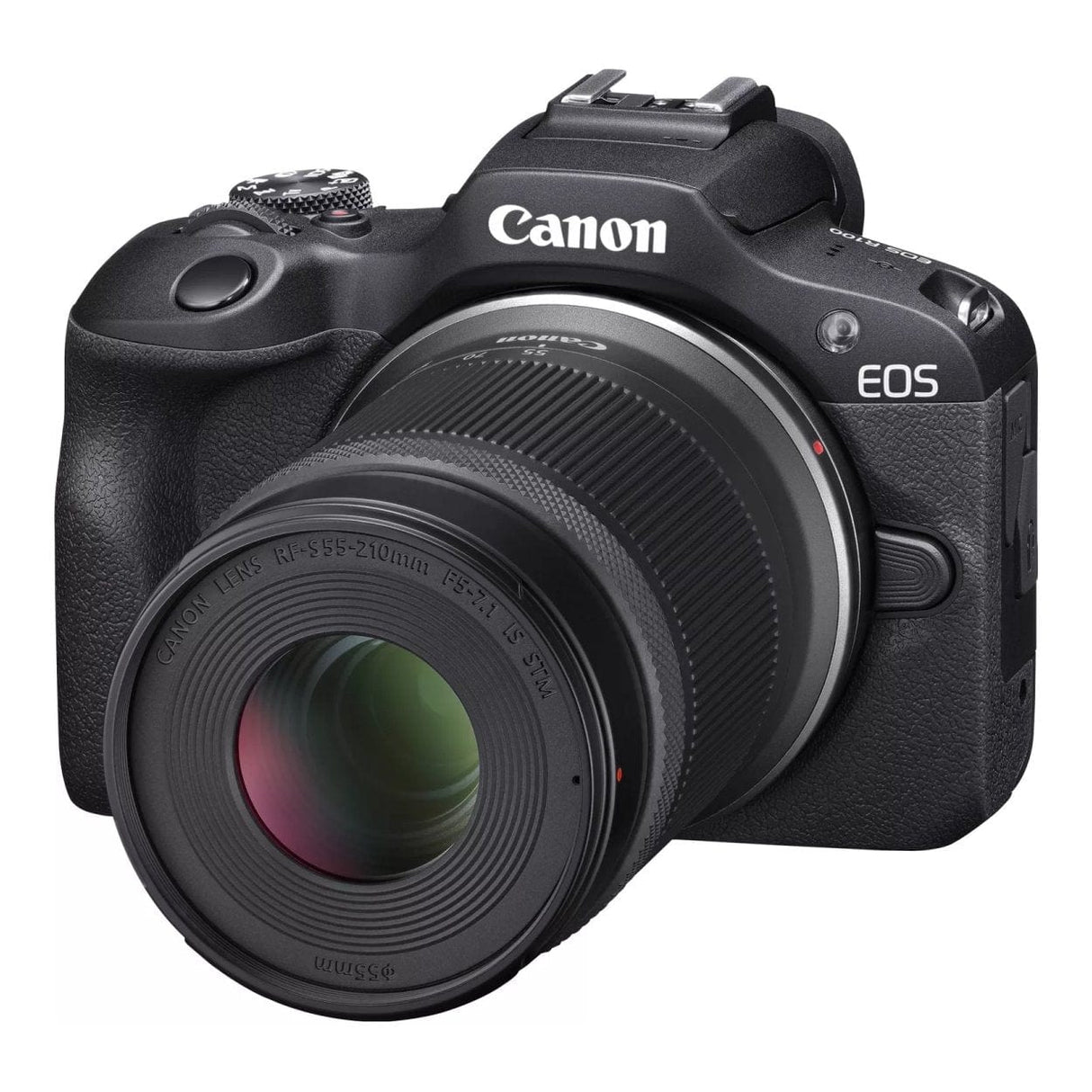 Canon EOS R100 Mirrorless Camera with 18-45mm and 55-210mm Lenses 6052C055