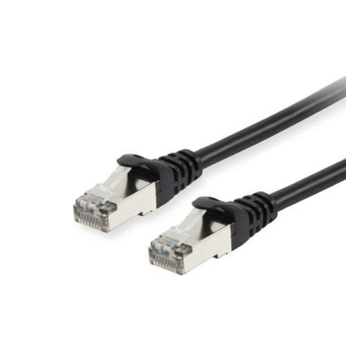 Equip Cat.6 S/FTP Patch 5.0m Cable Black - 605594