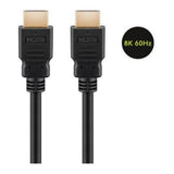 Krusell Goobay 2m High Speed HDMI Cable with Ethernet Black 61159