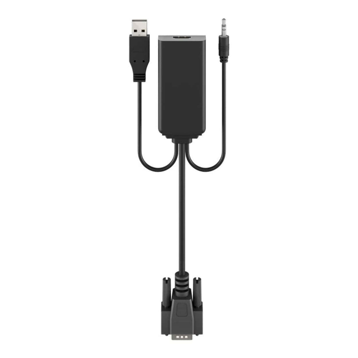 Goobay VGA to HDMI Converter with 3.5mm Jack Audio 61259