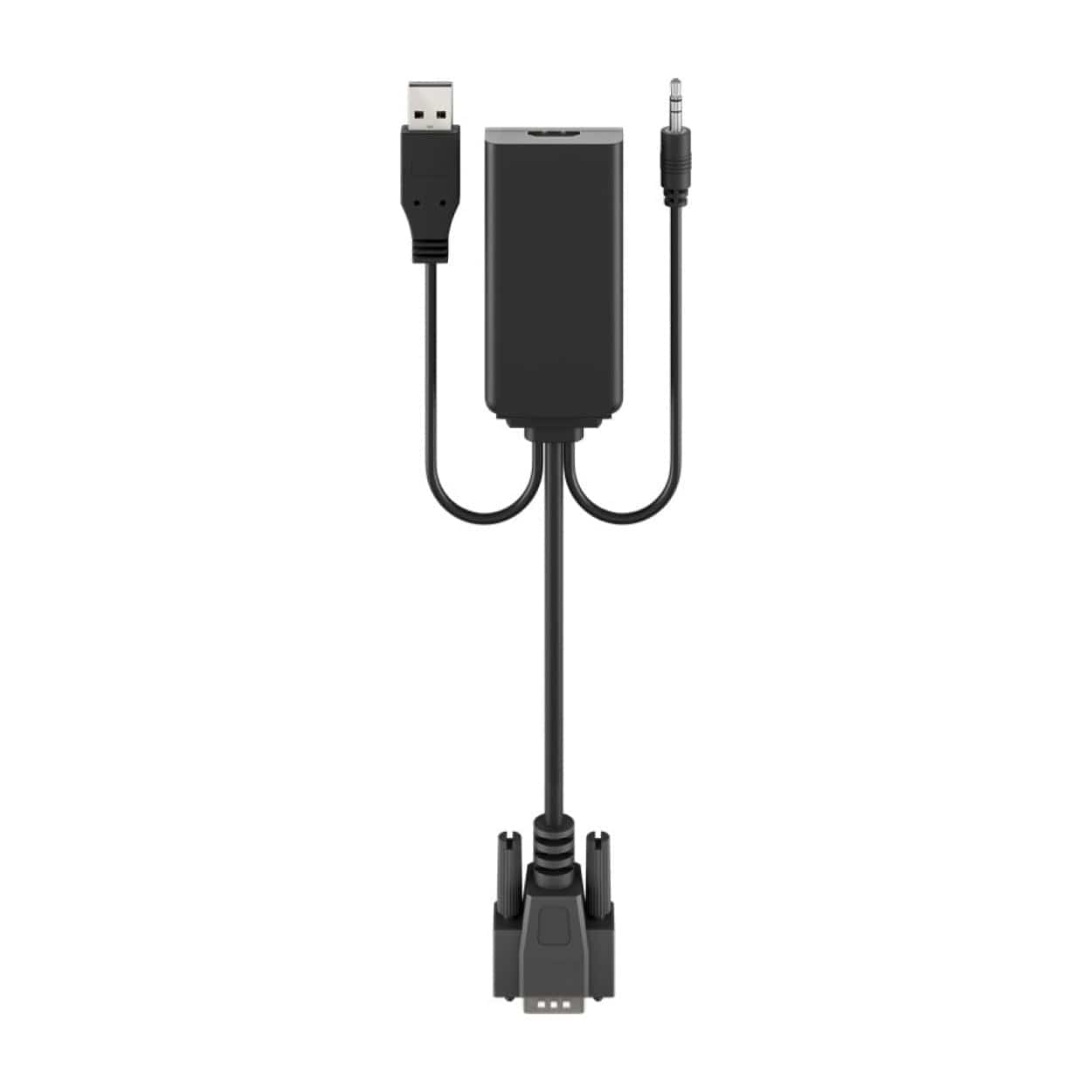 Goobay 61259 Adaptateur VGA Vers HDMI Full HD 1080p - Convertisseur Audio Vidéo Avec Alimentation USB