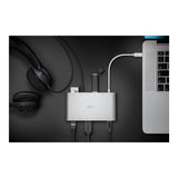 Goobay USB-C Aluminium Multiport Adapter 62113