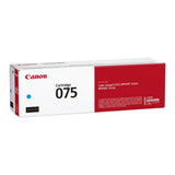 Canon 075 Cyan Toner Cartridge 1300 Pages Original 6364C002 Single-pack
