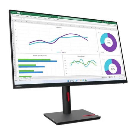 Lenovo ThinkVision T32h-30 31.5-inch 2560 x 1440p QHD 16:9 60Hz 6ms IPS WLED Monitor 63D3GAT1SA