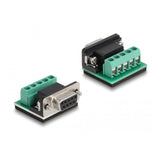 DeLOCK USB Type-A to Serial RS-422 RS-485 DB9 Serial Adapter 64055